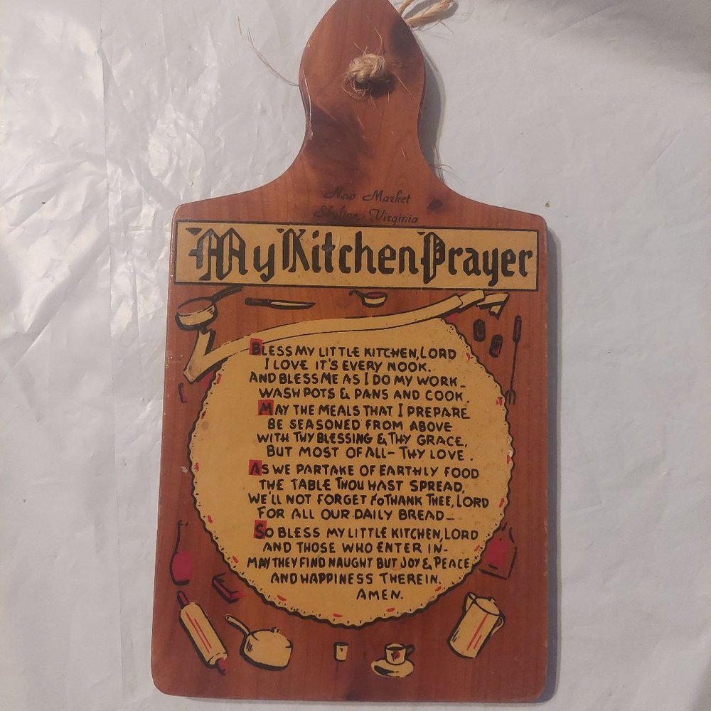 My Kitchen Prayer